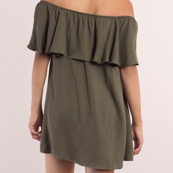 Tobi Off the Shoulder Dress - Picture 2 of 2